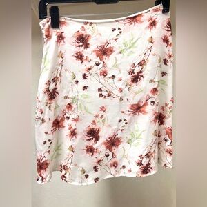 BP Floral Print Mini Skirt